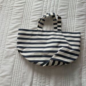 BRAND NEW Striped Blue and White Tote Bag